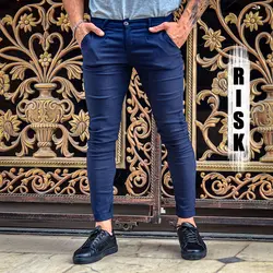 شلوار پارچه ای سورمه ای