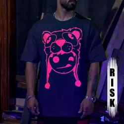 تیشرت بلک لایت طرح Crazy