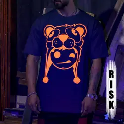 تیشرت بلک لایت طرح Crazy