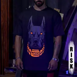 تیشرت بلک لایت طرح دوبرمن