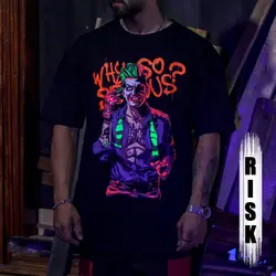 تیشرت بلک لایت طرح joker