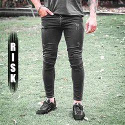 شلوار جین ذغالی تیره