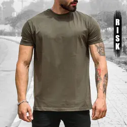 تیشرت Risk آستین کش سبز - فروشگاه اینترنتی ریسک