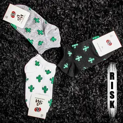 جوراب طرح دار کاکتوس