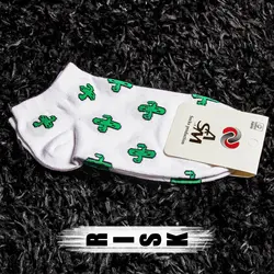 جوراب طرح دار کاکتوس