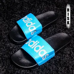 دمپایی اسلیپر طرح آدیداس آبی