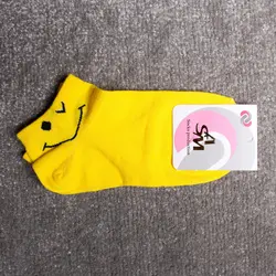 جوراب نخی طرح دار