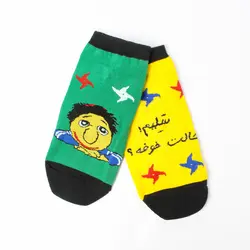 جوراب نخی کلاه قرمزی