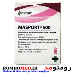 بوتاکس مصپورت masport 500 ویژه تهران ⋆ رومِئومِد