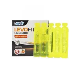 ال کارنتین ویال خوراکی با طعم پرتقال 2000 میلی گرم 10 عددی لووفیت