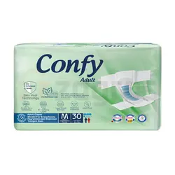پوشک بزرگسال پریمیوم سایز مدیوم 10 عددی کانفی