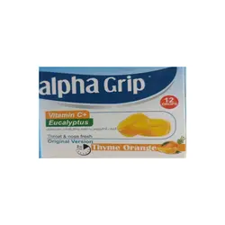 آبنبات سرد مکیدنی بدون قند با طعم پرتقال 12 عددی ویتافارمد ناتسور اکالیپتوس;نعنا;ویتامین ث