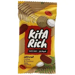 خرما بار با طعم قهوه و نارگیل 25 گرم کیتاریج