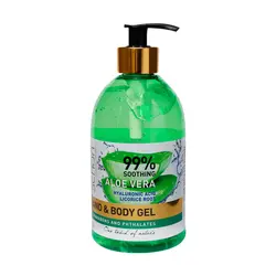 ژل آبرسان آلوئه ورا و عصاره ی شیرین بیان 500 میل شون
