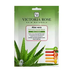 ماسک صورت ورقه ای آلوئه ورا 25 میل 1عددی ویکتوریا رز