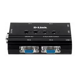 سوئیچ 4 پورت KVM دی لینک مدل DKVM-4U