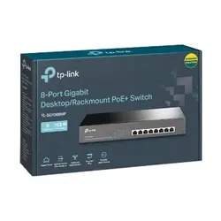 سوئیچ 8 پورت گیگابیتی و دسکتاپ تی پی لینک مدل TL-SG1008MP