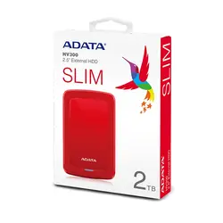 هارد اکسترنال ای دیتا مدل HV300 ظرفیت 2 ترابایت