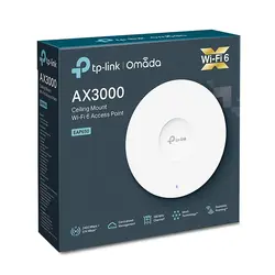 اکسس پوينت سقفی بي سيم و دوباند AX3000 تی پی لینک مدل EAP650