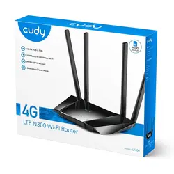 مودم روتر 4G LTE بی سیم N300 کودی مدل LT400