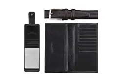 ست چرم کیف، کمربند و جاکارتی فلوتر LS11 | سانگیفت