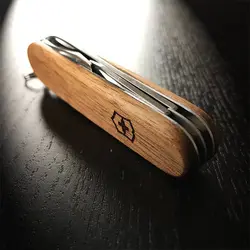 چاقو سفری ویکتورینوکس مدل Evo Wood 10