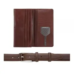 ست چرم کیف کتی و کمربند الگانت LS3