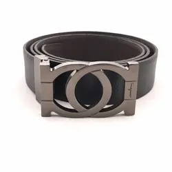 کمربند مردانه فرگامو سگک مات