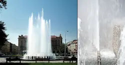 فواره آبنما  جت استیل