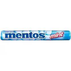 تافی روکش دار منتوس 37.5 گرمی  با طعم نعنا mentos mint بدون تاریخ