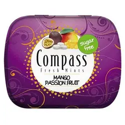خوشبو کننده دهان compass مدل mango and passion fruit - شهر گیلاس | فروشگاه تخصصی پاستیل و شکلات