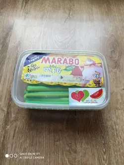 پاستیل مدادی شیرین هندوانه مارابو 900 گرمی - شهر گیلاس | فروشگاه تخصصی پاستیل و شکلات