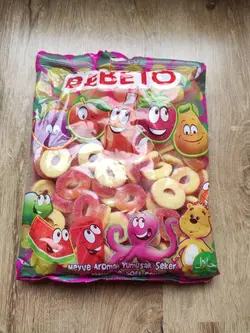 پاستیل هلو حلقه ببتو یک کیلویی - شهر گیلاس | فروشگاه تخصصی پاستیل و شکلات