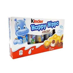 شکلات کیندر kinder happy hippo بسته 5 عددی - شهر گیلاس | فروشگاه تخصصی پاستیل و شکلات