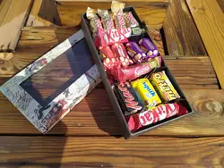 پک شکلات مینی جعبه طلقی - شهر گیلاس | فروشگاه تخصصی پاستیل و شکلات