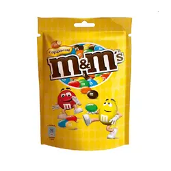 اسمارتیز ام اند امز 130 گرمی زرد m&ms - شهر گیلاس | فروشگاه تخصصی پاستیل و شکلات