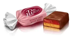 شکلات دلوکس صورتی روشن اوکراین 800 گرمی Roshen - شهر گیلاس | فروشگاه تخصصی پاستیل و شکلات