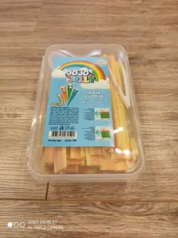 پاستیل نواری ترش پرتقالی جوجو 1.5 کیلویی - شهر گیلاس | فروشگاه تخصصی پاستیل و شکلات