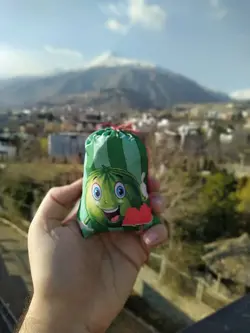 گیفت یلدایی مدل کیسه ای حاوی اسمارتیز - شهر گیلاس | فروشگاه تخصصی پاستیل و شکلات