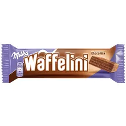 ویفر شکلاتی وافلینی میلکا milka waffelini تاریخ 21/10 - شهر گیلاس | فروشگاه تخصصی پاستیل و شکلات