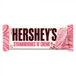 تابلت شکلات هرشیز توت فرنگی 40 گرمی hersheys - شهر گیلاس | فروشگاه تخصصی پاستیل و شکلات
