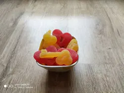 پاستیل قلب و کلید ترش شکری ببتو 100 گرمی - شهر گیلاس | فروشگاه تخصصی پاستیل و شکلات