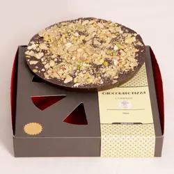 پیتزا شکلات بادام زمینی