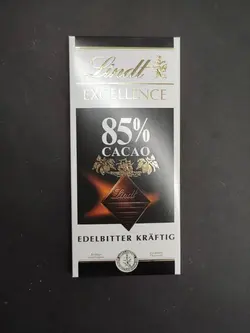 تابلت شکلات تلخ 85 درصد لینت سوئیس lindt - شهر گیلاس | فروشگاه تخصصی پاستیل و شکلات