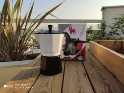 موکا پات قهوه ساز 6 کاپ رنگی - شهر گیلاس | فروشگاه تخصصی پاستیل و شکلات