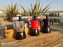 موکا کرم کاپوچینو ساز 3 کاپ رنگی - شهر گیلاس | فروشگاه تخصصی پاستیل و شکلات