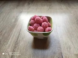 پاستیل گرانولی صورتی توتی فروتی 100 گرمی - شهر گیلاس | فروشگاه تخصصی پاستیل و شکلات