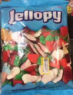 پاستیل توت فرنگی شیرین جلوپی یک کیلویی - شهر گیلاس | فروشگاه تخصصی پاستیل و شکلات