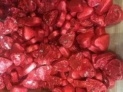 شکلات قلبی با مغز کارامل یک کیلویی - شهر گیلاس | فروشگاه تخصصی پاستیل و شکلات