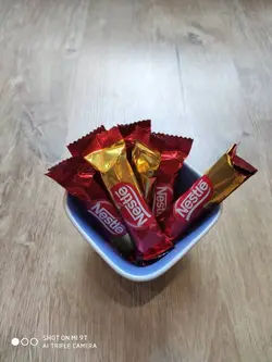 شکلات بار مینی نستله کاکائویی 100 گرم - شهر گیلاس | فروشگاه تخصصی پاستیل و شکلات